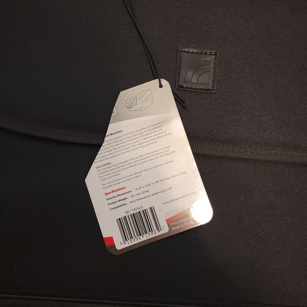 Smart&Simple laptop/notebook briefcase - Picture 4 of 4
